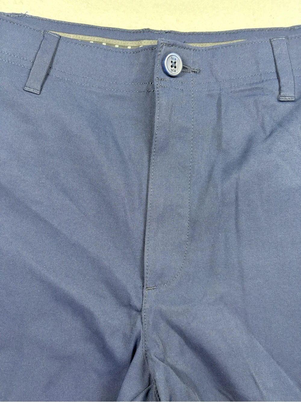 BCG Men's Navy Blue Performance Golf Shorts - Size 34
